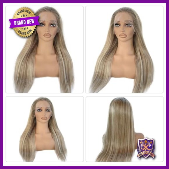 13x4 HD Lace Front Wig Human Hair 180% Density Glueless Pre Plucked